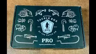 Unboxing the Mystery Tackle Box Pro Bass Box July 2020