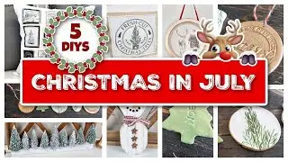 5 *MUST TRY* Christmas DIYS | Christmas In July 2025