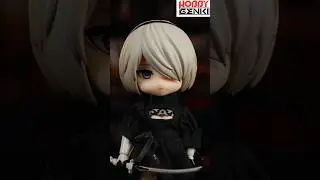 (˶ᵔ ᵕ ᵔ˶) The cutest form of 2B! Nier automata 2b nendoroid doll!