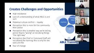 ABLE Learning Session #5 - Critical Success Factors