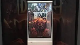 2013 Blizzcon KeyArt Poster World Of Warcraft WoW Blizzard Diablo 3 Starcraft 2 Garrosh Reaper