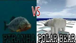 PIRANHA VS POLAR BEAR | MINI TOURNAMENT | Mini Block Craft Idea