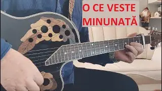 Lectii de chitara pentru incepatori | Colinde Craciun chitara si voce | O ce veste minunata