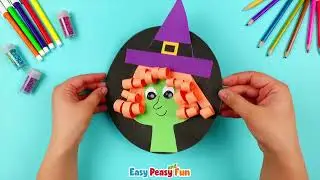 Construction Paper Witch Craft