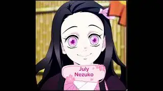 Your birthday mouth your demon slayer character part2