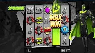 MAX WIN on Hacksaw Spinman!!!