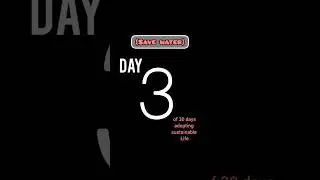 Day 3 &mdash; Save Water | 30 Days Sustainable Living Challenge | Simple Ways to Conserve Water at Home