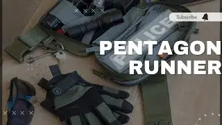 Pentagon Runner/ τσαντάκι μέσης/ edc / aegean prepper Kostas Simeonidis