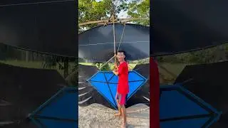NERBANGIN LAYANGAN GAPANGAN TERBESAR❗️#layangan #gapangan #trending #viralvideo #shorts