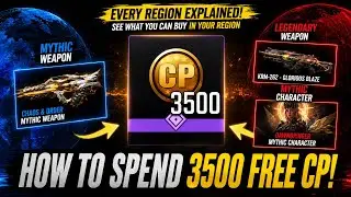 How To Spend 3500 FREE CP! (Best Choice For Every Region)🔥✅
