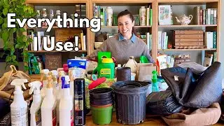 Everything I Use in My Container Garden 🌿 | Small Space Gardening