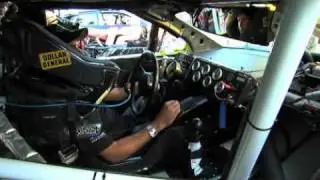 Looking at the interior of a NASCAR race car!.flv