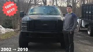 2002 to 2010 F350 Front Clip Swap | EASY DIY!
