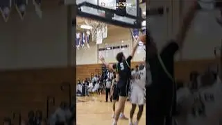 Beachside Barracudas #5 Dylan Reach gets the huge block vs Paxon