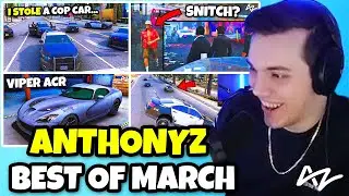 AnthonyZ FUNNIEST MOMENTS & HIGHLIGHTS - MARCH