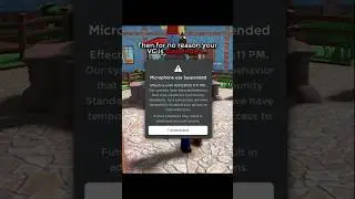 Roblox VC suspended... 🤨😤