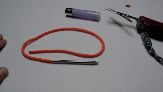 How to Use a Paracord Fid Needle