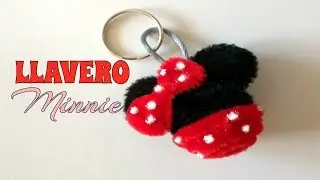 LLAVERO MINNIE con LIMPIAPIPAS/CHELINES.