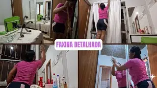 Faxina pesada no quarto | Organizando aos poucos e com prioridade