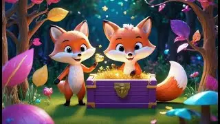 Little Fox Discovered a Glittery Trail | Nursery Rhymes for Kids & Baby Songs