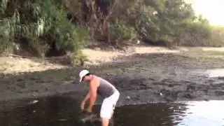 Thousand is carb at least 10+ lb here fish swimming trap in