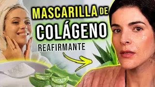 Haz esta MASCARILLA DE COLÁGENO para ARRUGAS y FLACIDEZ