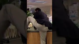 Parkour 😂 #shorts #theoffice