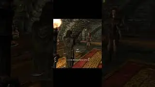 Skyrim ٠ Serana's Reaction to Meeting Aela the Huntress #skyrim