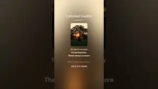 Unfinished Goodbye