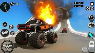 Crazy Fire Truck vs Ice Truck Showdown | Extreme Stunt Gameplay 😱 part-1