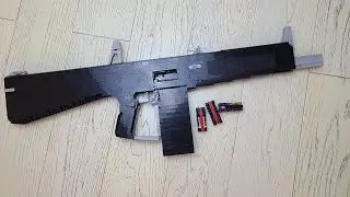 [AA-12][update]Lego Semi-auto Brickshooter (shell ejecting)