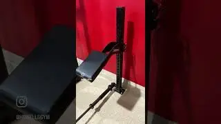 Garage Gym Rogue Monster Landmine 2.0 and Indy T-Bar Row platform