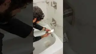 Tub Spout Installation Tips - #shorts #plumbing #homerepairtutor