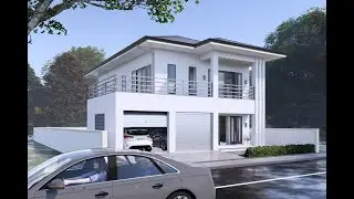 modern house design 5 bedroom 2 story home