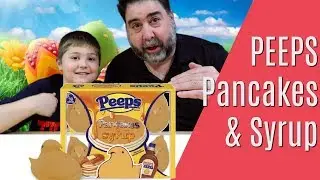 Peeps Pancake and Syrup Taste Test | Vito the Kid