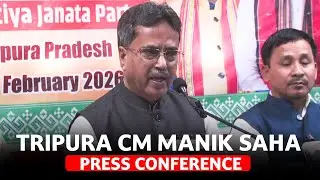 LIVE: Tripura Chief Minister Manik Saha addresses press conference on Union Budget | Agartala | BJP