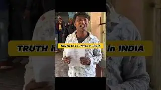 Truth Has a Price in India | Reality of Indian Journalism #shorts #indianmedia #truthhurts #media