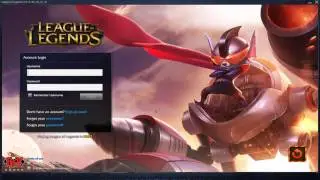 Super Galaxy Rumble Login Screen - League of Legends