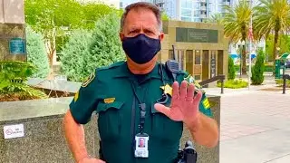 (EPIC FAIL) Mask Refusal goes crazy really quick... First Amendment Audit
