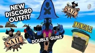 USING DOUBLE GUNS IN SAIL VR | NEW DISCORD OUTFIT