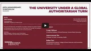 Panel 1: The University Under a Global Authoritarian Turn