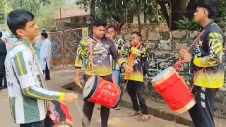 आकलाकभाई खालुबाजा जामगे, खेड 🥁 अमन पेडेकर 📱94203 27978📱82753 94451
