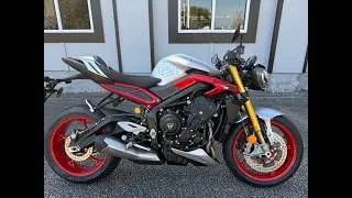 2026 Triumph Street Triple 765 RX Silver