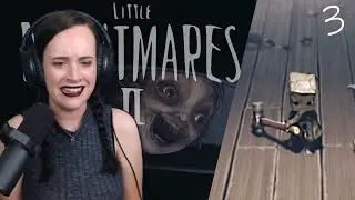 IT'S HAMMER TIME! Escaping School! -- Little Nightmares 2 | Blind Reaction | Part 3