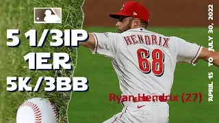 Ryan Hendrix | July 30, 2022 | MLB highlights