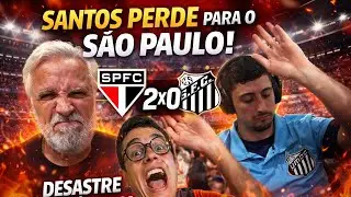 São Paulo 2x0 Santos:  reações dos torcedores após o clássico