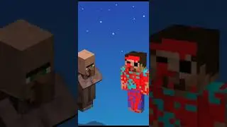 Minecraft villager vs all mobs #minecraft