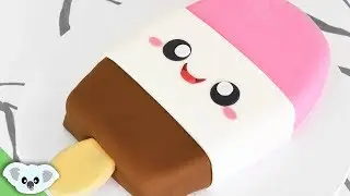 Neapolitan Ice Cream Cake | Kawaii | Cake Art | Koalipops