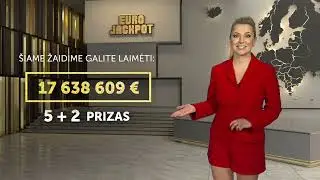 EUROJACKPOT 880 tiražas (2026 01 31)