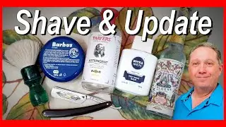 Straight Razor Shave and Life Update using a TI Bison and Barbus Classic